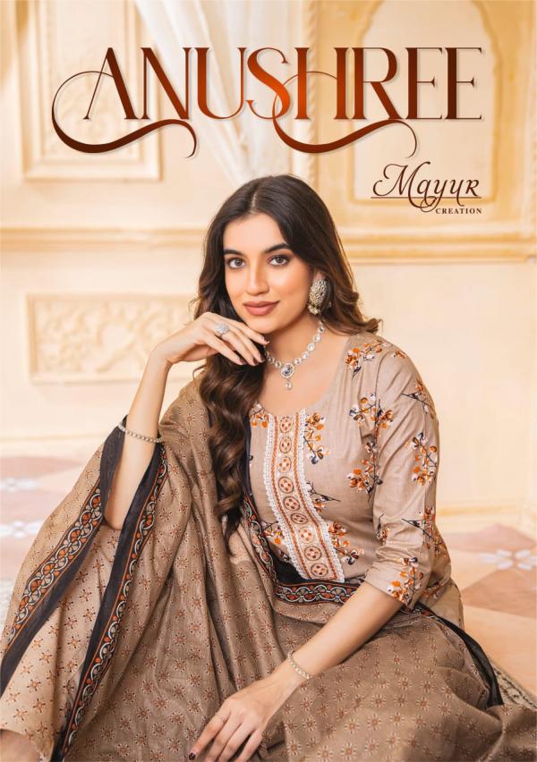 Mayur Anushree Vol-1 – Dress Material